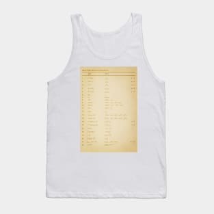 Fourier Transform Tank Top